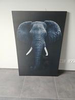 olifanten schilderij, Peinture, Utilisé, Enlèvement ou Envoi