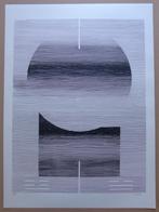 MICHEL SEUPHOR / HEXAGRAMMES YI-KING / ZW-W LITHO / 75x55cm, Antiek en Kunst, Ophalen of Verzenden