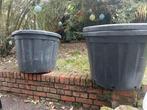 Grote bloempotten! Drie stuks, Tuin en Terras, Ophalen, Zo goed als nieuw