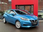 Nissan Micra Benzine Automaat  LEZ OK, Auto's, 4 deurs, Stof, Blauw, 5 zetels