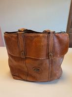 Sac cuir brun, Enlèvement ou Envoi, Utilisé, Brun, Sac à main