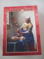 Puzzle Puzzle 1000 pièces, jeu artistique Vermeer Milkmaid, Enlèvement ou Envoi, 500 à 1500 pièces