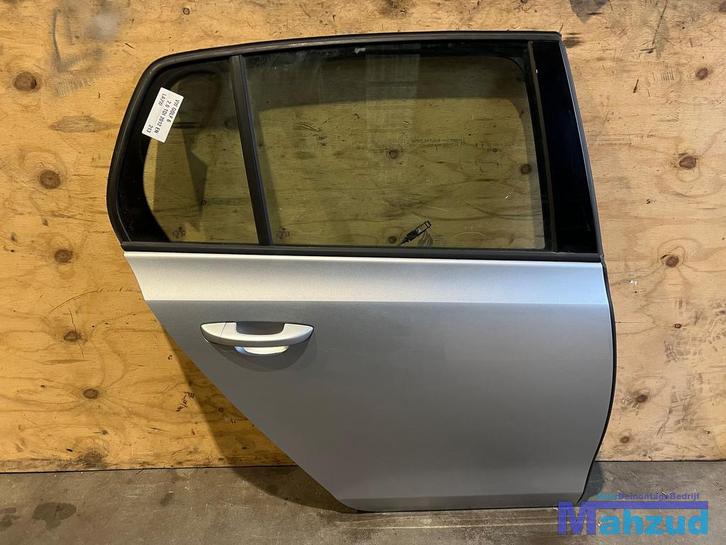 VW GOLF 6 LA7W rechts achter deur portier 2009-2012, Auto-onderdelen, Carrosserie, Deur, Volkswagen, Gebruikt, Ophalen of Verzenden
