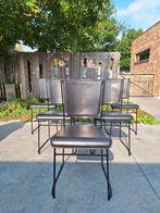 6 vintage 'postmodern' stoelen, Ophalen, Zwart