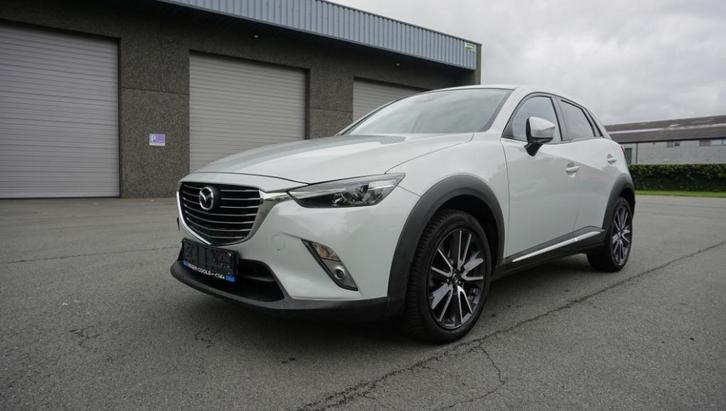 Mazda CX3 SKYCRUISE Full Opties 59.920Km Leder Navi Cam, Auto's, Mazda, Bedrijf, Te koop, CX-3, ABS, Achteruitrijcamera, Adaptieve lichten