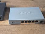 Zyxel XMG-105HP POE switch, Computers en Software, Netwerk switches, Ophalen of Verzenden, Zo goed als nieuw