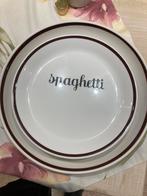 Vaisselle spaghetti vintage, Maison & Meubles, Cuisine | Vaisselle, Autres styles, Enlèvement, Utilisé, Porcelaine