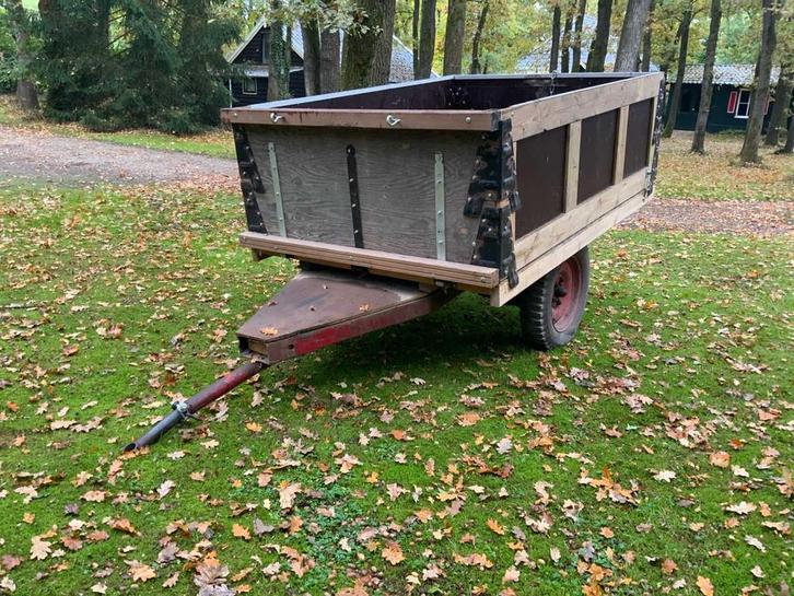 Zelfbouw Landbouw Aanhangwagen, Auto diversen, Aanhangers en Bagagewagens, Gebruikt