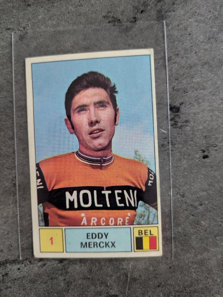 AUTOCOLLANT PANINI EDDY MERCKX SPRINT 71 ANNO 1971 n 1, Hobby & Loisirs créatifs, Autocollants & Images, Neuf, Autocollant, Enlèvement ou Envoi
