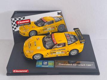 Carrera Evolution Chevrolet Corvette C6R avec éclairage 2713, Neuf, Électrique, Carrera, Circuit