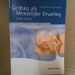 GEDRAG ALS MENSELIJKE ERVARING - GUIDO CUYVERS, Boeken, Ophalen of Verzenden