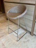 barstoel rotan - 6 stuks, Huis en Inrichting, Ophalen, Metaal, 5 krukken of meer, Met voetsteun