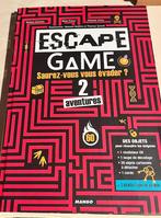 Escape Game – Saurez-vous vous évader ? – 2 aventures, Enlèvement ou Envoi, Comme neuf, Océane Grimoir Rémi Prieur Mélanie Vives