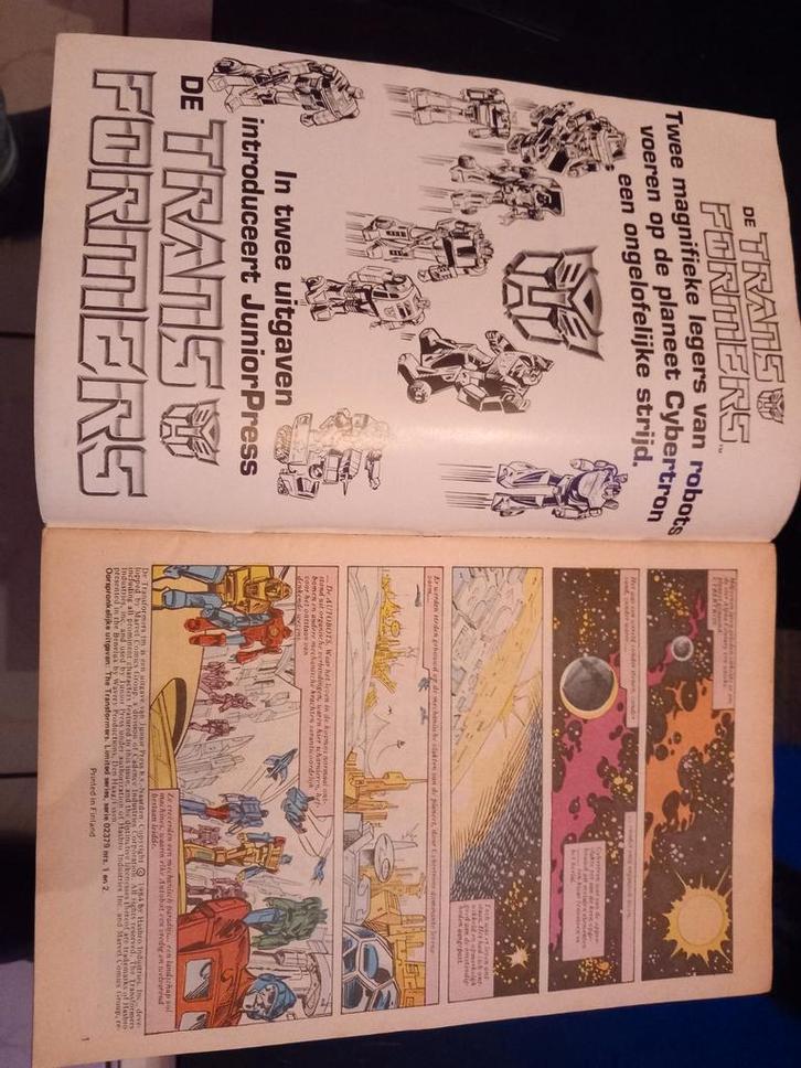 Transformers nr1, Boeken, Strips | Comics, Ophalen of Verzenden