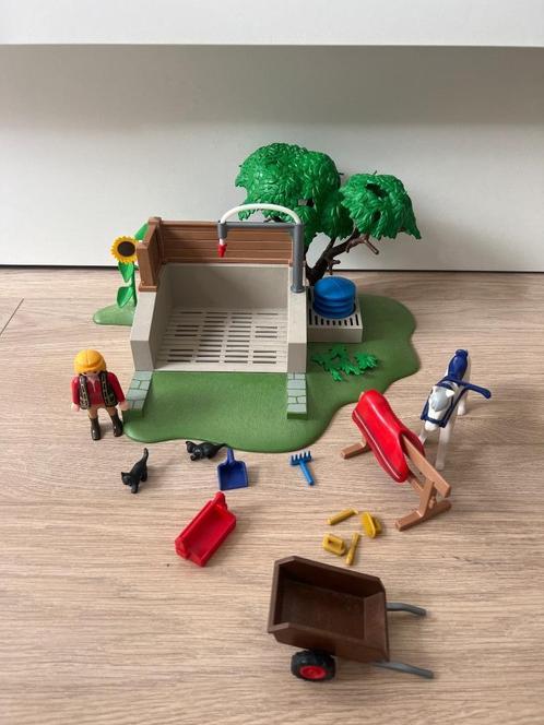 Playmobil 4193 paarden poetsplaats - wasplaats, Kinderen en Baby's, Speelgoed | Playmobil, Complete set, Ophalen