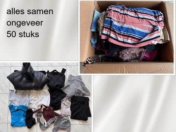 5 euro voor alles - pakket kleding +/-50st beschikbaar voor biedingen