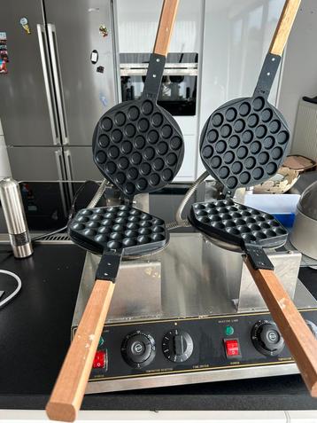 Professionele dubbele bubbelwafelmachine, Enlèvement, Utilisé
