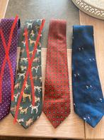 Set stropdassen met verschillende patronen, Met patroon, Zo goed als nieuw