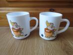 Vintage 2 mug tasse joyeux des 7 nains de Disney en arcopal, Tasse(s) et/ou soucoupe(s), Enlèvement ou Envoi, Neuf