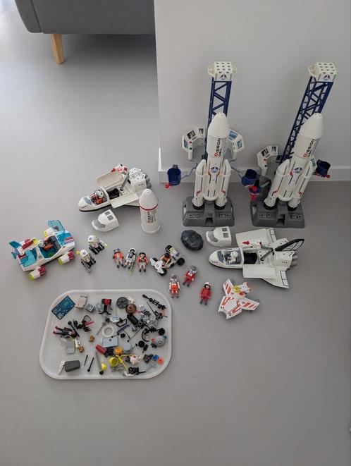 Playmobil Lanceerbasis ruimte set 6195, 6196, 6197, Kinderen en Baby's, Speelgoed | Playmobil, Gebruikt, Ophalen of Verzenden