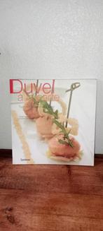 Brasserie bière livre Duvel à la carte en néerlandais, Enlèvement ou Envoi, Comme neuf, Panneau, Plaque ou Plaquette publicitaire