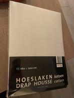 Hoeslaken katoen 160x200cm, Huis en Inrichting, Slaapkamer | Beddengoed, Ophalen, Nieuw