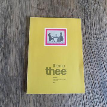 Thema thee de geschiedenis van thee  gebruik in Nederland beschikbaar voor biedingen