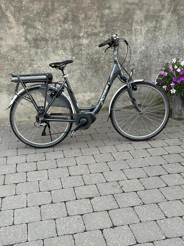 elektrische herenfiets, Fietsen en Brommers, Fietsen | Heren | Herenfietsen, Zo goed als nieuw, Overige merken, 49 tot 53 cm, Versnellingen