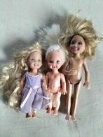 Trio minis poupées Barbie, Enfants & Bébés, Jouets | Poupées, Utilisé, Enlèvement ou Envoi, Barbie
