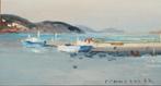 Pierre-Paul Hueber (1929-2006): Cassis (O/D, 49 x 34,5 cm), Antiek en Kunst, Ophalen of Verzenden