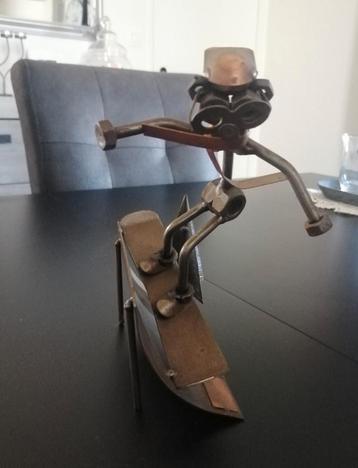 Design kunstwerk Hinz & Kunst metalen beeldjes.. Samen 25 € beschikbaar voor biedingen