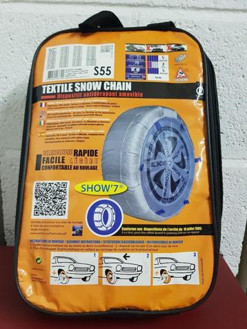 chaine textile pour neige et verglas