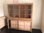 vitrinekast, Huis en Inrichting, Ophalen, 200 cm of meer, Zo goed als nieuw, 200 cm of meer