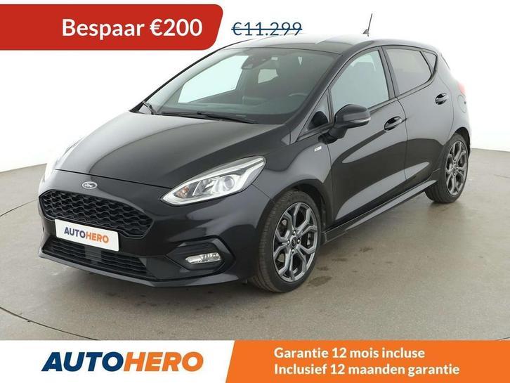 Ford Fiesta 1.0 EcoBoost ST-Line X (bj 2020), Auto's, Ford, Te koop, Fiësta, ABS, Adaptive Cruise Control, Airbags, Airconditioning