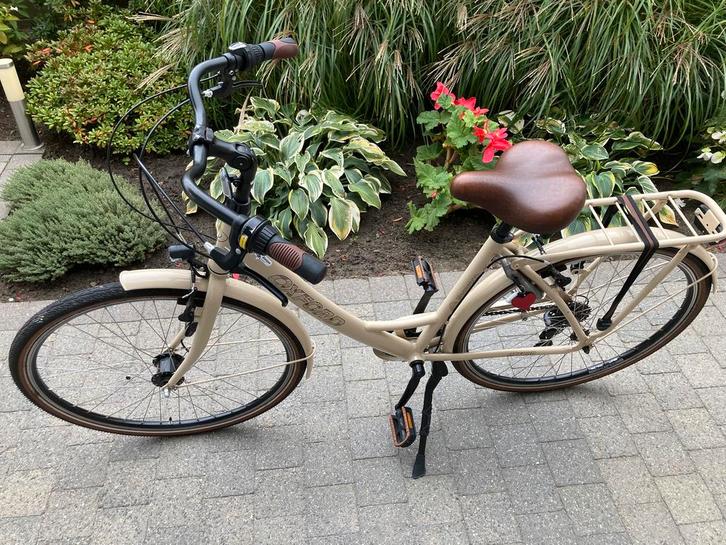 Oxford negrosco retro, Fietsen en Brommers, Fietsen | Dames | Damesfietsen, Zo goed als nieuw, Overige merken, Versnellingen, Minder dan 47 cm