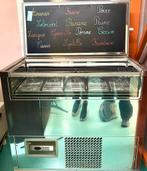 Professionele ijsvitrine, Ophalen