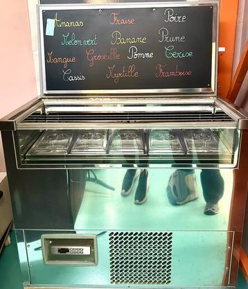 Professionele ijsvitrine beschikbaar voor biedingen