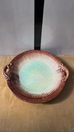 Bruin/turquoise keramiek schaal, Ophalen