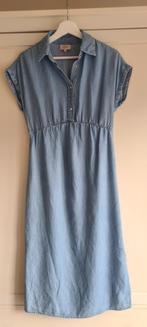Zwangerschapsjurk Atelier maman, Blauw, Ophalen of Verzenden, Zo goed als nieuw, Maat 34 (XS) of kleiner