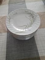 Set van 10 dessert borden met bloemetjes, Huis en Inrichting, Keuken | Servies, Keramiek, Ophalen of Verzenden, Zo goed als nieuw