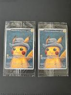Pikachu van gogh grey felt hat sealed, Hobby en Vrije tijd, Ophalen of Verzenden, Nieuw, Meerdere kaarten