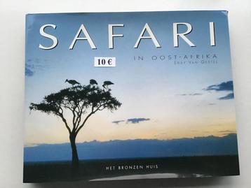 boek : "Safari in Oost-Afrika" van Eddy Van Gestel