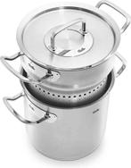 Pastapan Fissler Original Profi Multistar 20 cm, 6 liter, Neuf, Inox, Enlèvement ou Envoi, Plaque céramique