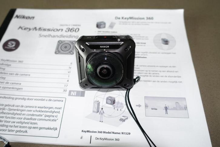 Nikon Keymission 360graden,in zeer goede staat, Audio, Tv en Foto, Fotocamera's Digitaal, Zo goed als nieuw, Compact, Nikon, Ophalen of Verzenden