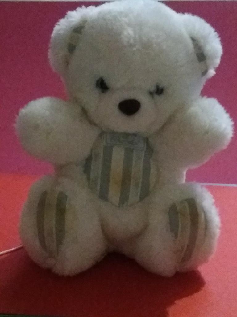 Ours musical tartine&chocolat. 21cm., Enlèvement ou Envoi, Utilisé