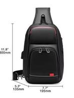 9.7 " Crossbody Schoudertas met Usb aansluiting (nieuw), Handtassen en Accessoires, Ophalen of Verzenden, Zo goed als nieuw