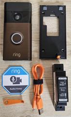 RING SLIMME DEURBEL + CHIME + CAMERA, Ophalen of Verzenden, Terugspreekfunctie, Zo goed als nieuw, Draadloos