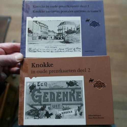 A. D'hont - 1 + 2 Knokke in prentkaarten, Boeken, Geschiedenis | Stad en Regio, Zo goed als nieuw, Ophalen of Verzenden