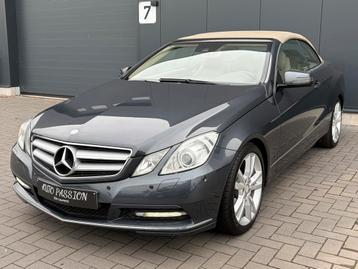 Mercedes E220 CDI Cabriolet - AUTO/CLIM/NAV-VERSNELLINGSBAK beschikbaar voor biedingen