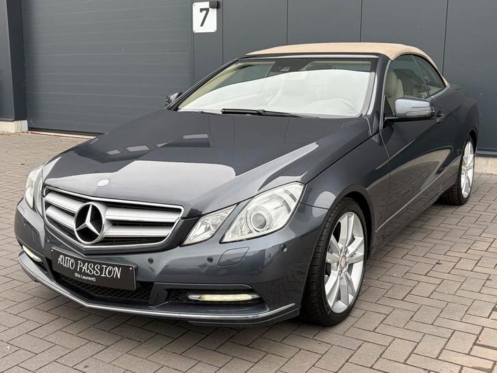 Mercedes E220 CDI Cabriolet - AUTO/CLIM/NAV-VERSNELLINGSBAK, Auto's, Mercedes-Benz, Bedrijf, Te koop, ABS, Airbags, Airconditioning